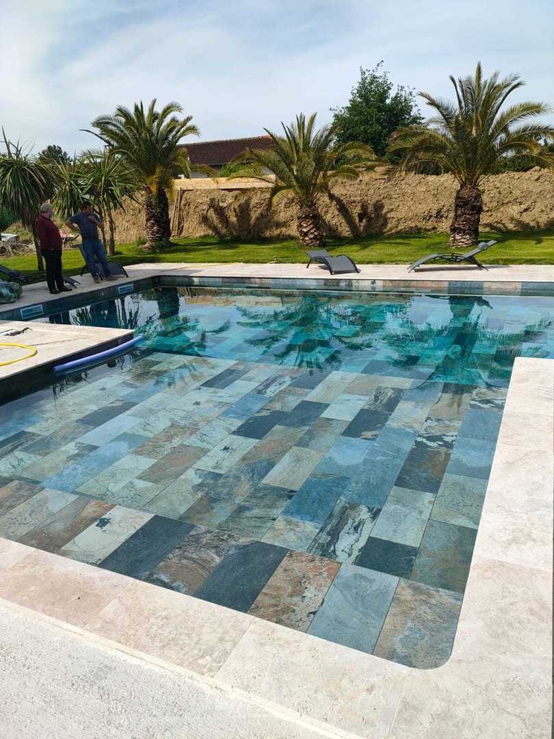 Plage de piscine